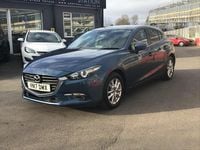 Used Mazda 3 121 HP (88 kW) 2017 Blue Hatchback