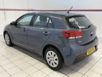 Used Kia Rio 84 HP (61 kW) 2020 Blue Hatchback