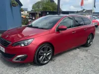 Used Peugeot 308 Allure 130 HP (95 kW) 2014 Red Estate