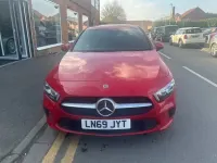 Used Mercedes A180 Premium 116 HP (85 kW) 2019 Red Sedan