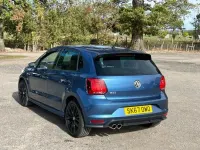 Used VW Polo GTI 192 HP (141 kW) 2017 Blue Hatchback