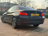 Used BMW 218 Sport Line 2016 Black Coupe
