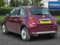 Used Fiat 500 Lounge 69 HP (50 kW) 2019 Red Hatchback