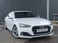 Używany Audi A5 Sport 150 KM (110 kW) 2023 Biały Coupe