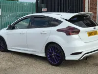 Used Ford Focus ST-Line 125 HP (91 kW) 2018 White Hatchback