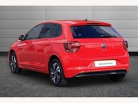 Begagnad VW Polo Match 80 HK (58 kW) 2021 Röd Halvkombi