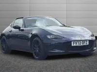 Used Mazda MX5 Inclusive 184 HP (135 kW) 2022 Deep crystal blue Cabriolet