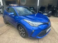 Used Toyota C-HR Design 122 HP (89 kW) 2021 Blue SUV