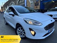 Used Ford Fiesta Zetec 100 HP (73 kW) 2018 White Hatchback