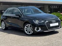 Used Audi A3 Sport 150 HP (110 kW) 2023 Black Sedan