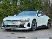 Used Audi e-tron GT quattro Comfort 389 kW (530 HP) 2022 White Sedan