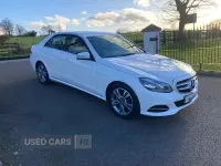Used Mercedes E220 SE 2015 White Sedan