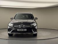 Used Mercedes GLC220 AMG line 170 HP (125 kW) 2018 Obsidian black SUV