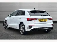 Used Audi S3 Sportback Advanced 310 HP (228 kW) 2023 White Hatchback