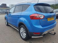 Used Ford Kuga Titanium 136 HP (100 kW) 2009 Blue SUV