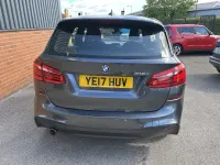 Begagnad BMW 218 Active Tourer M Sport 148 HK (108 kW) 2017 Grå Minibuss