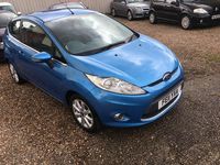 Gebraucht Ford Fiesta Zetec 2011 Blau Kleinwagen