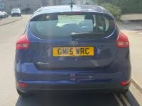 Used Ford Focus Titanium 125 HP (91 kW) 2015 Blue Hatchback