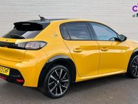 Used Peugeot e-208 GTi 100 kW (136 HP) 2023 Yellow Hatchback