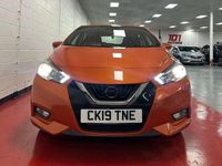 Used Nissan Micra Acenta Limited Edition 90 HP (66 kW) 2019 Orange Hatchback