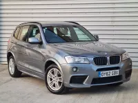 Used BMW X3 M Sport 184 HP (135 kW) 2012 Grey SUV