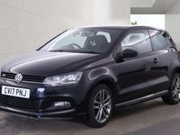 Begagnad VW Polo R-line 2017 Svart Halvkombi