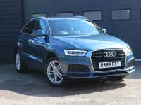 Used Audi Q3 S-Line 150 HP (110 kW) 2017 Blue SUV