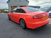 Used Audi A6 Black Edition 320 HP (235 kW) 2016 Red Sedan