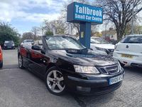 Used Saab 9-3 Cabriolet Vector 2005 Black Cabriolet