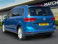 Used VW Touran SEL 150 HP (110 kW) 2017 Blue MPV