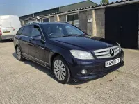 Used Mercedes C220 2009 Blue Estate