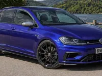 Begagnad VW Golf VII R 2019 Blå Halvkombi
