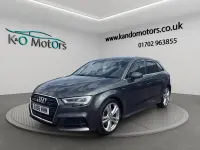 Used Audi A3 S-Line 190 HP (139 kW) 2016 Grey Hatchback