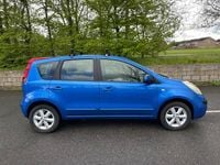 Used Nissan Note SE 87 HP (63 kW) 2007 Blue Hatchback