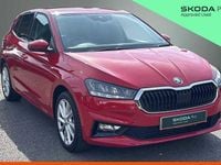 Used Skoda Fabia SE L 85 HP (62 kW) 2024 Velvet red metallic Hatchback