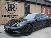 Used Porsche Taycan Performance Package 350 kW (476 HP) 2021 Black Sedan