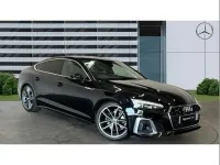 Used Audi A5 S-Line 147 HP (108 kW) 2023 Black Coupe