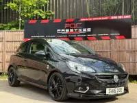 Begagnad Vauxhall Corsa Edition 2016 Svart Halvkombi