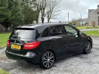 Used Mercedes B180 122 HP (89 kW) 2013 Black MPV