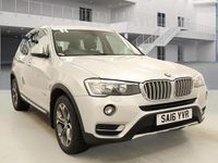 Used BMW X3 xLine 190 HP (139 kW) 2016 Silver SUV