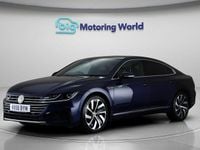 Used VW Arteon R-line 187 HP (137 kW) 2018 Blue Hatchback