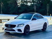 Begagnad Mercedes C43 AMG Premium Plus 2019 Vit Sedan