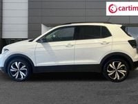 Used VW T-Cross Black Edition 110 HP (80 kW) 2022 White SUV