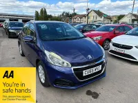 Used Peugeot 208 Active 2015 Blue Hatchback