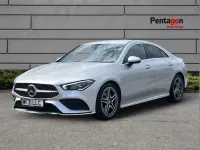 Used Mercedes CLA180 AMG Line Premium 134 HP (98 kW) 2021 Silver Sedan