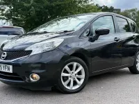 Used Nissan Note Acenta Premium 98 HP (72 kW) 2015 Black Hatchback