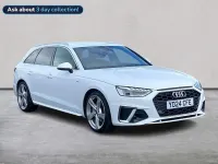 Używany Audi A4 S-Line 204 KM (150 kW) 2024 Biały Kombi