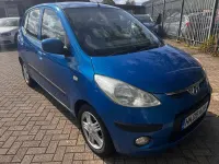 Used Hyundai i10 Comfort 78 HP (57 kW) 2009 Blue Hatchback
