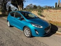 Used Ford Fiesta Titanium 100 HP (73 kW) 2017 Blue Hatchback