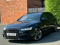 Used Audi A6 Black Edition 320 HP (235 kW) 2015 Blue Estate